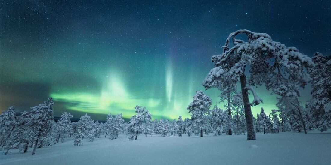 Winteraktivitäten in Finnland