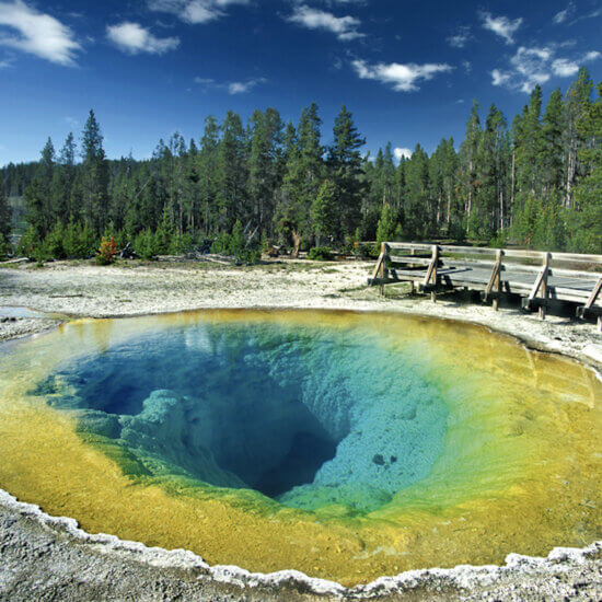 Morning Glory Pool, Yellowstone NP © Kneissl Touristik | Foto Julius